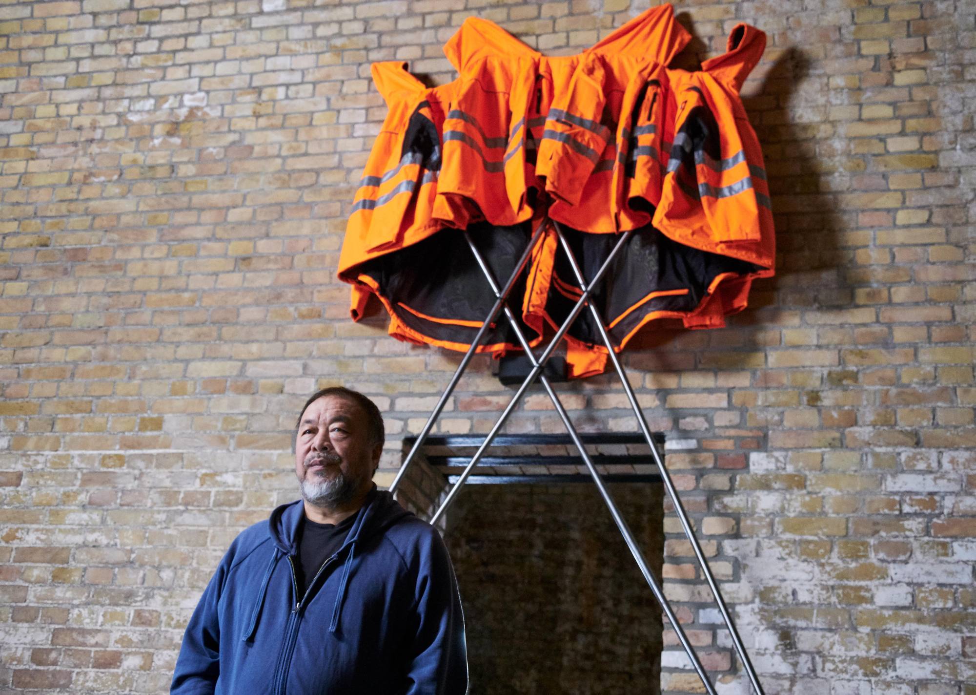 Der Künstler Ai Weiwei präsentiert sein Werk zum Selberbauen.